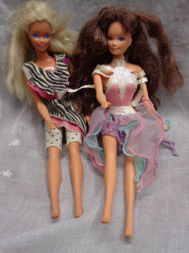 Vtg Lot/10 BARBIE & KEN Dolls + 1987 Lucky Doll ~ for Re-Dress / Clothing Repair - Picture 8 of 17