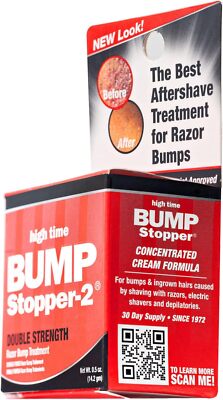 Bump Stopper Double Strength Formula Razor Bump Treatment