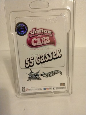 Hot Wheels House Of Cars CUSTOM Gold Digger 55 Gasser On Sample Card