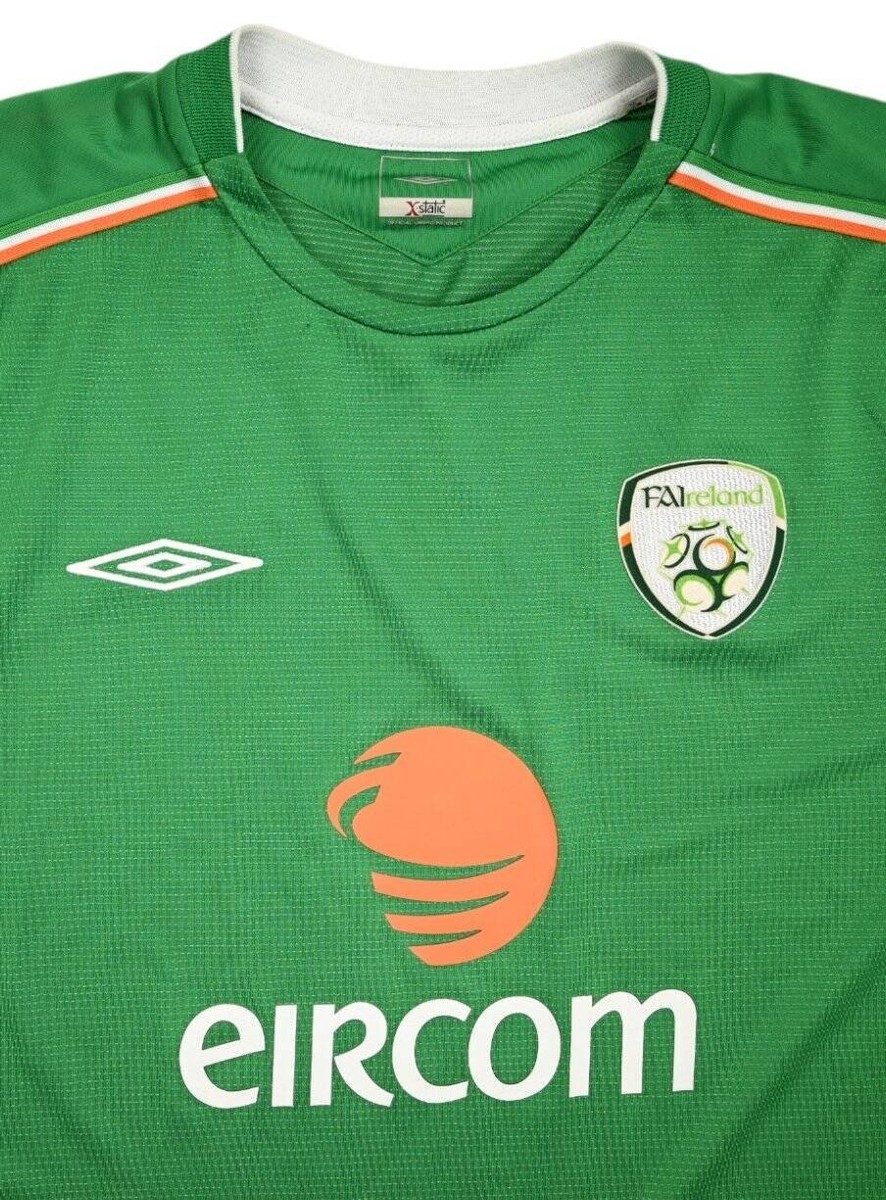 04/06 UMBRO アイルランド代表 ユニフォーム 長袖 EIRCOM Umbro 2004-06 IRELAND LONGSLEEVE XL | eBay