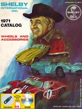 Shelby 1971 Wheels & Accessories Parts Catalog PDF File USB Flash Drive