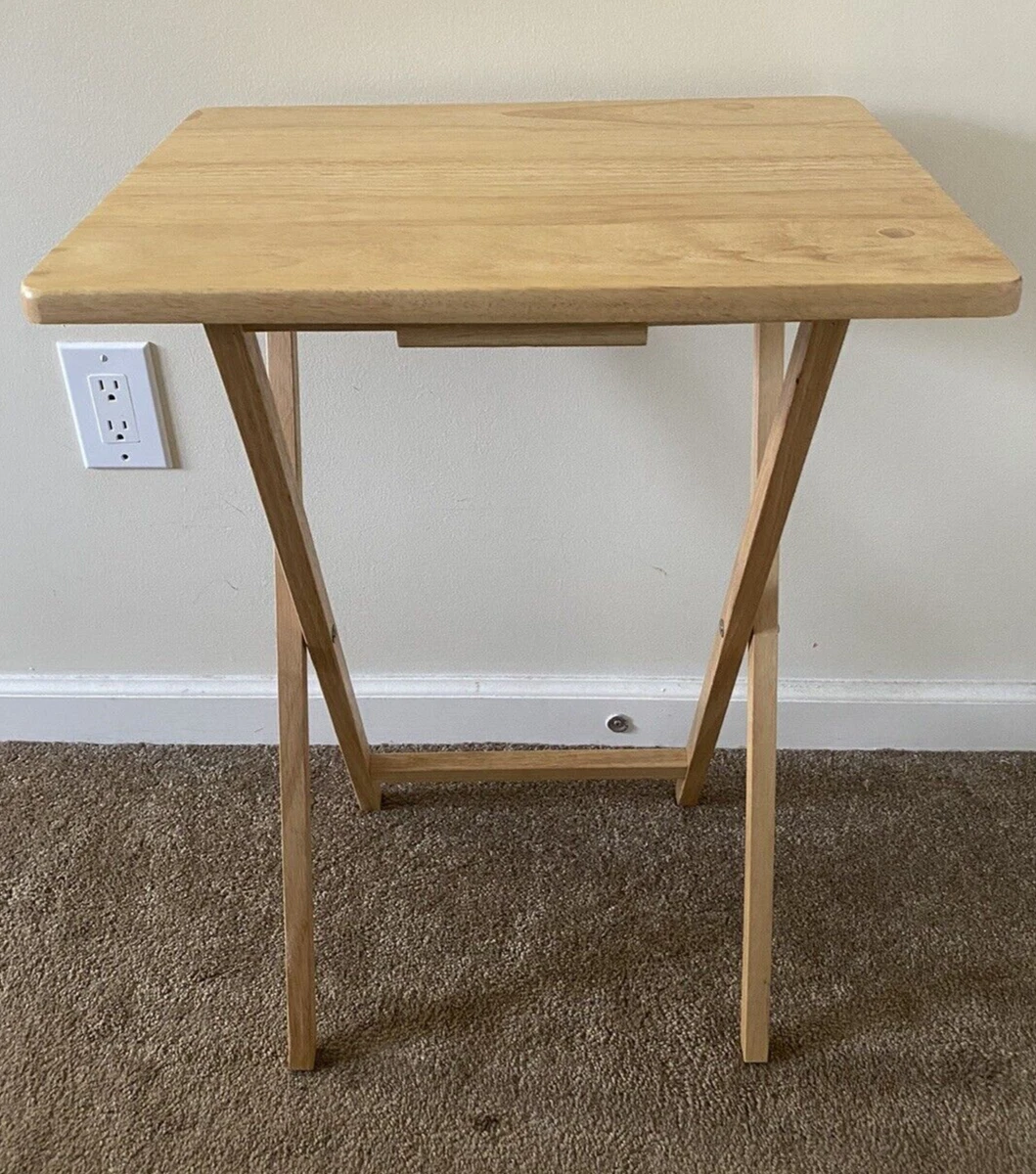 Real wood on sale tv trays