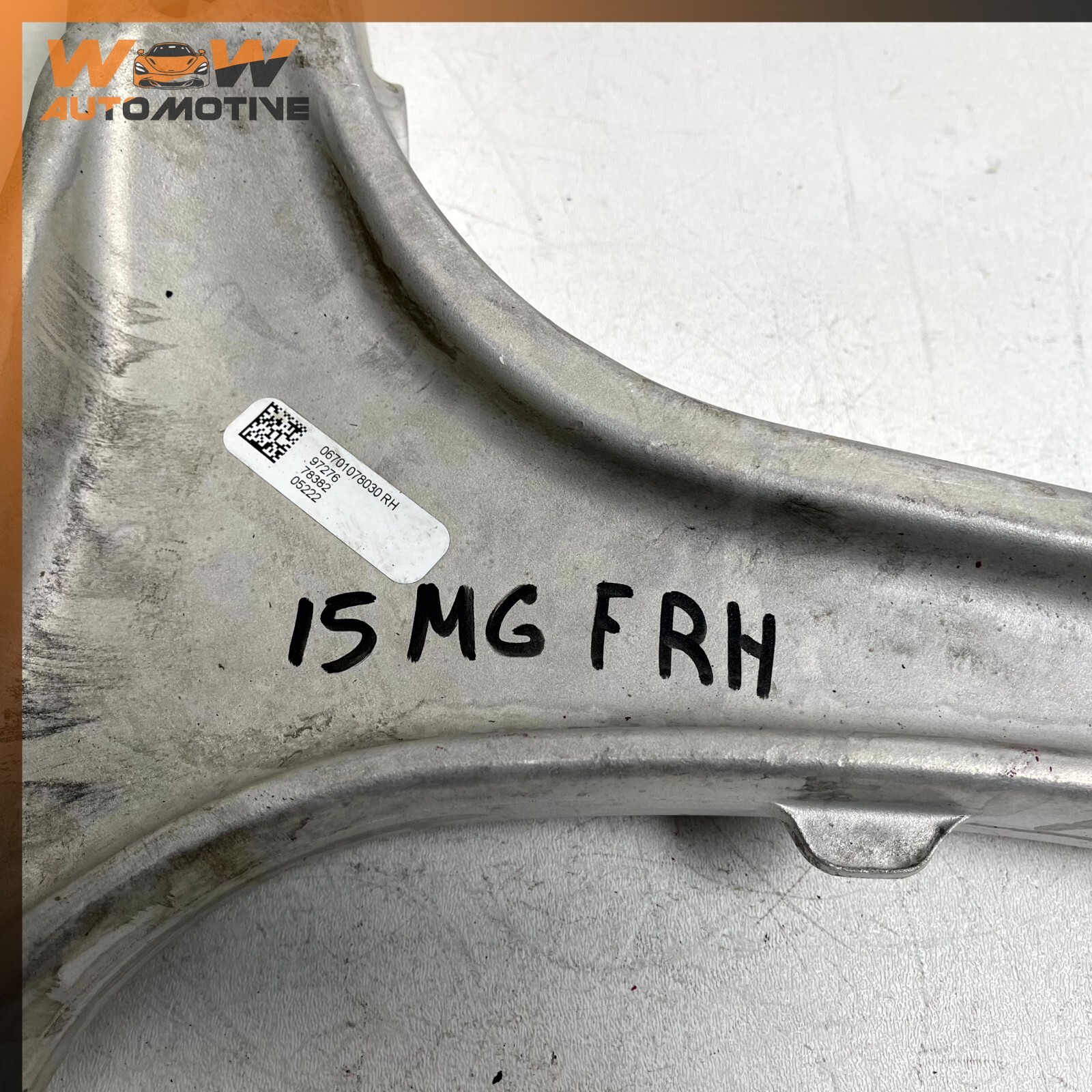 14-17 MASERATI GHIBLI RWD FRONT RIGHT PASSENGER SIDE LOWER CONTROL ARM OEM
