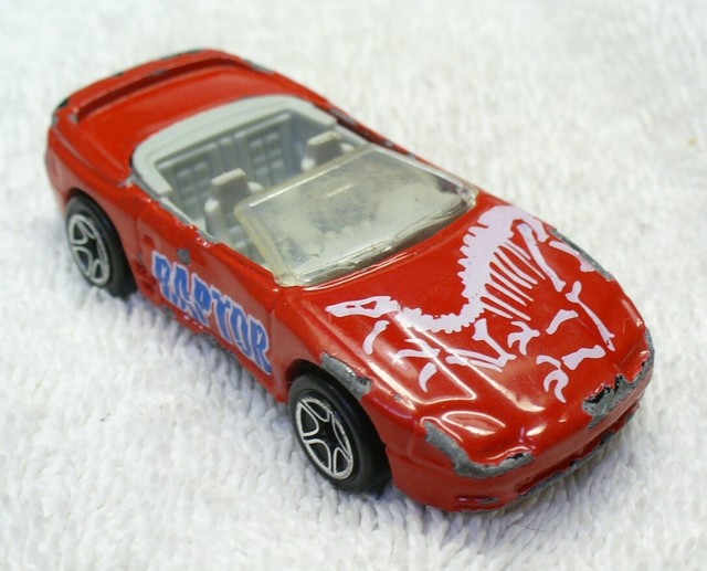 Vtg 1994 MATCHBOX 1/64 Diecast Red Mitsubishi 3000GT Spyder Raptor-Thailand | eBay
