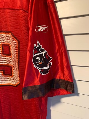 VTG Reebok Warren Sapp Jersey Men 2XL XXL 90s Tampa Bay Buccaneers