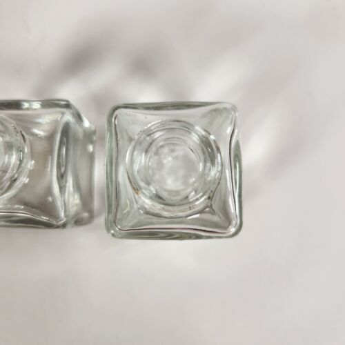 Miniature Glass Salt And Pepper Sharkers Vintage - Picture 10 of 15
