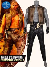 Handmade Mad Max: Furiosa Cosplay Costume Outfit Halloween Men Vest Pants Suit