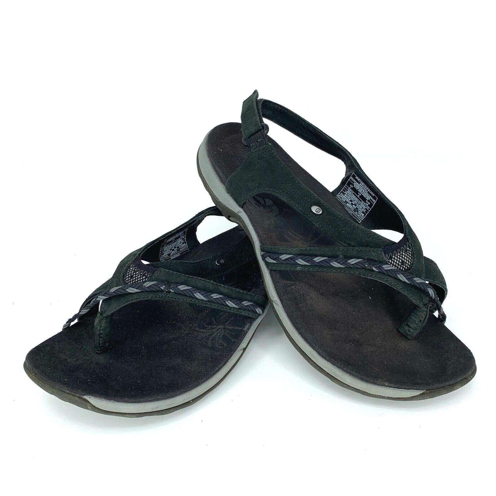 merrell women's sandspur rose leather sandals