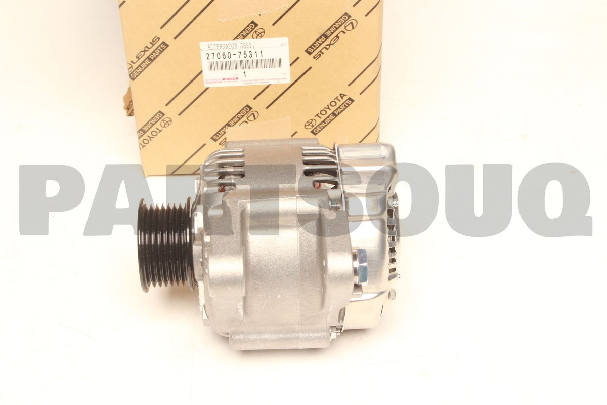 2706075311 Genuine Toyota ALTERNATOR ASSY 27060-75311 | eBay