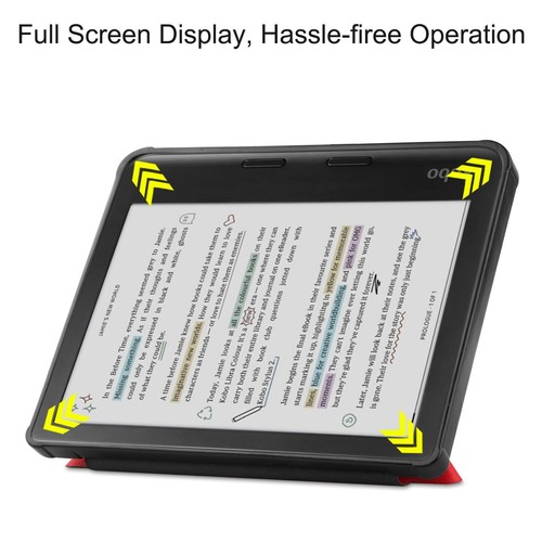 Ultra Slim Leather Transformer Stand Auto Smart Case Cover For KOBO Libra Colour - Picture 67 of 142
