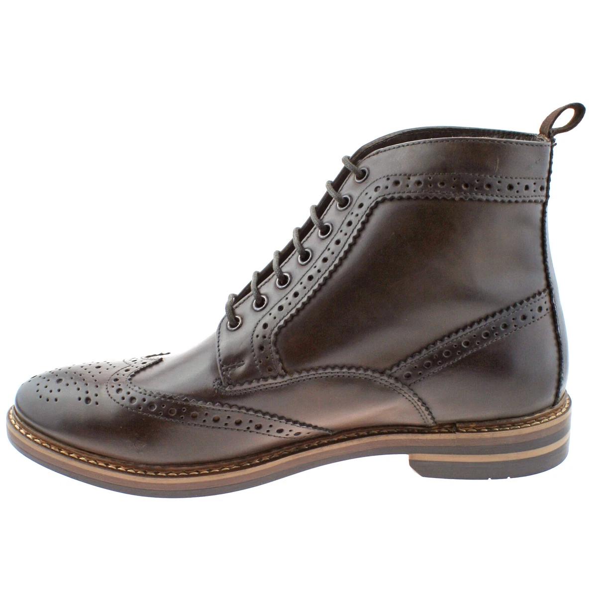 Base london hurst wingtip leather best sale boot