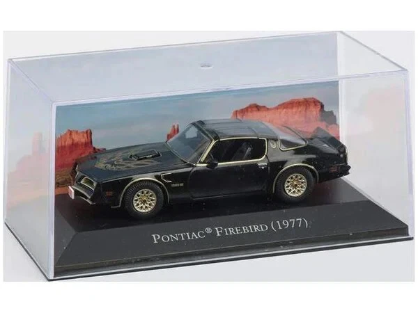 ATLAS DIECAST 1/43 1977 PONTIAC FIREBIRD TRANS AM BLACK/GOLD SMOKEY & THE BANDIT - Image 4 of 4