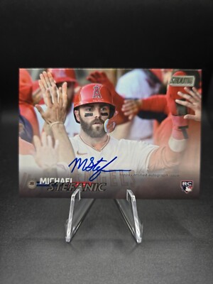 2023 Topps Stadium Club - Michael Stefanic - RC Auto #SCBA-MSC LA Angels