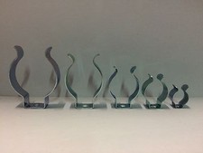 TERRY SPRING CLIPS ASSORTED MINI PACK x 25 CLIPS (CoatedClipCoUK)