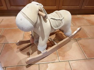 donkey rocking horse