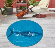 3D Quiet Shark Art NBC495169 Animal Game Rug Mat Elegant Photo Carpet Mat Romy