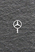 Mercedes-Benz STERN Star Logo Coolin 1,75mm silber 1:43 AutoArt PMA Norev Schuco