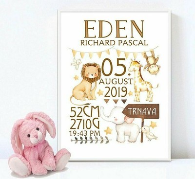 personalized baby art