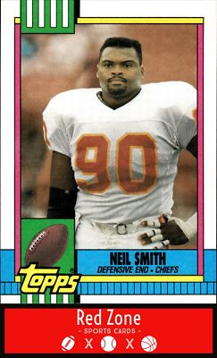 1990 Topps - #263a Neil Smith NM Set Break.