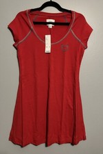BDG Red Tee Mini-Dress Size Large UO Urban Outfitters T-shirt Dress Slim-Fit
