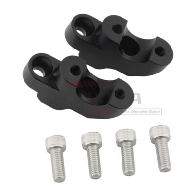 Black Handlebar Riser Clamp for Honda NC700S NC700X 2012-2013 Move Back Adapter