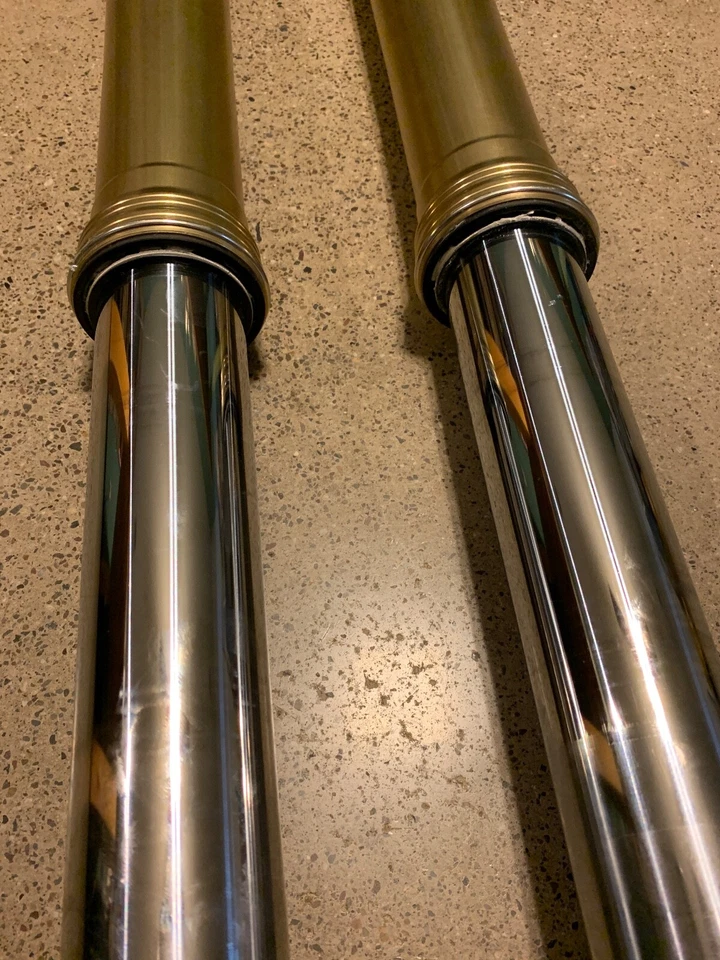 Horquillas delanteras amortiguadores suspensión Showa CRF 450R 23 24 FABRICANTE DE EQUIPOS ORIGINALES HONDA CRF450R 2023 2024 Foto 4 de 4