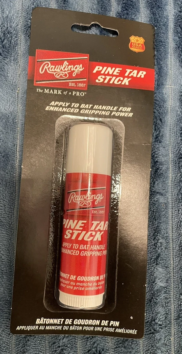 Rawlings Pine Tar Stick Apply To Baseball Bat Handle For