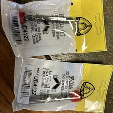 2X Klingspor UD4122 Up Down Cut 3/8 C, 3/8 S, 1-1/4 CL, 3OAL.