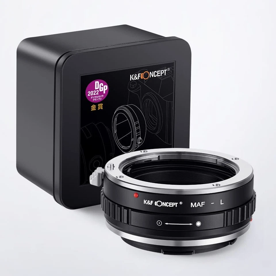 K&F Concept Lens Mount Adapter for Sony A Minolta AF Lens to L Mount Camera Body - Image 2 of 4