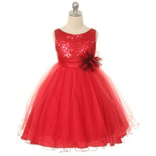 RED Size 14 Flower Girl Dress Recital Party Birthday Bridesmaid Formal