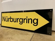 Nurburgring Sign Race Circuit Racing Track