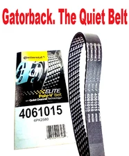 NEW Serpentine Poly-V The Quiet Belt Gatorback CONTINENTAL ELITE/GOODYEA 4061015