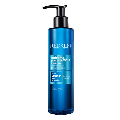 Redken Extreme Play Safe Heat Protectant  Leave In Conditioner 6.8 Fl Oz