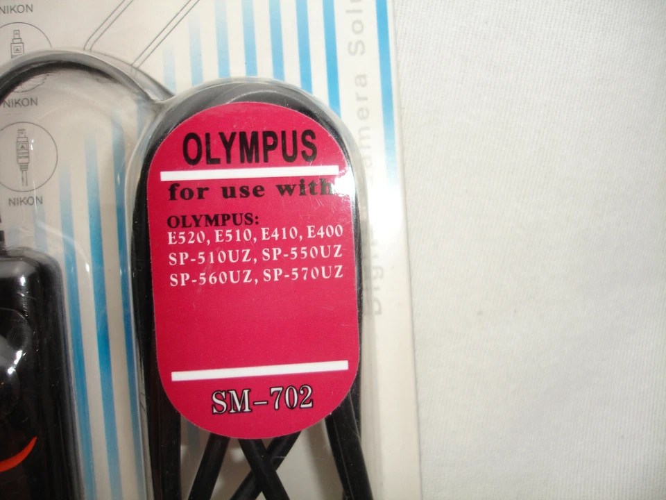 sm-702 Wired Remote Switch for Olympus e520 e510 e410 e400 sp-510uz sp-550uz - Image 2 of 4