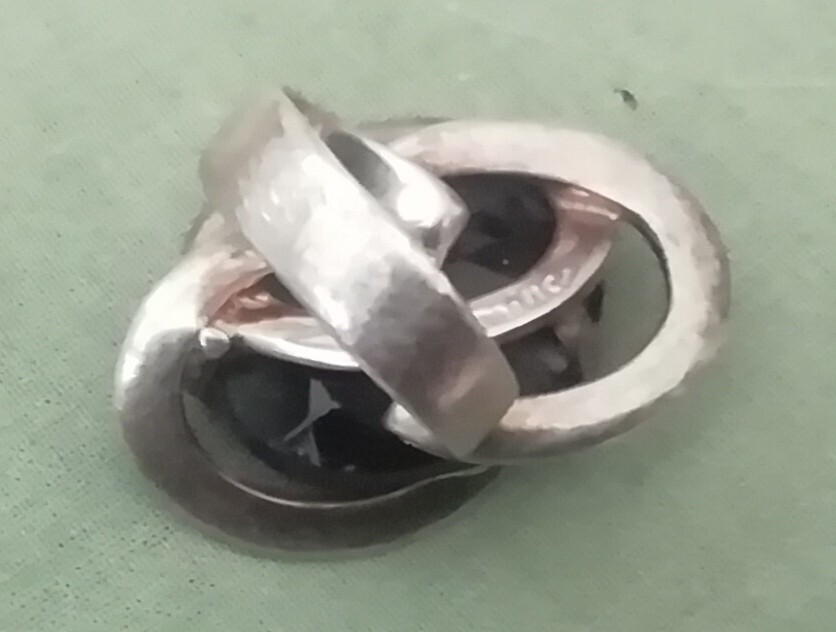 Bague Fleur Camélia Camille Lucie – Plaquée Argent, Pierre Bleu Turquoise, Taille 60