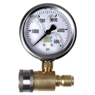Be Pressure Supply 2.5" Pressure Gauge Kit (777897101515)