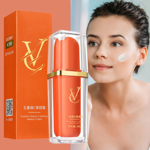 Five Vitamin C Tone Up Cream Non-greasy Face Moisturizer Tone Up Cream 30ml