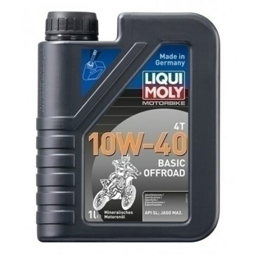 Liqui Moly Motorbike 4T 10W-40 Basic Offroad Engine Oil 1Liter
