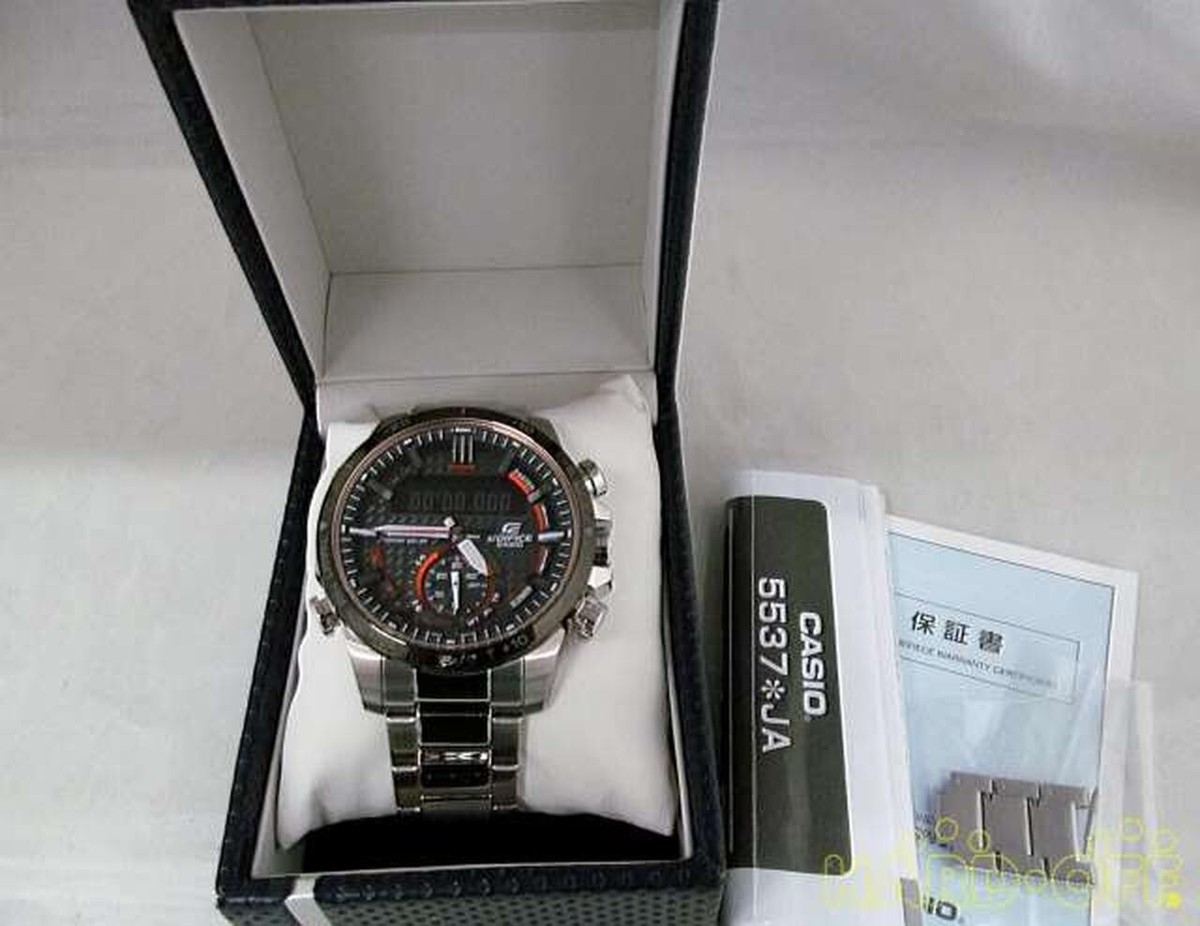 Casio Edifice ECB-800 Quartz Analog Stainless Steel Men's Watch