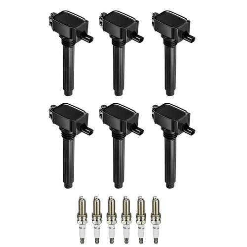 For Jeep For Dodge 6PCS Ignition Coil & Iridium Spark Plug For Chrysler - Picture 6 of 15