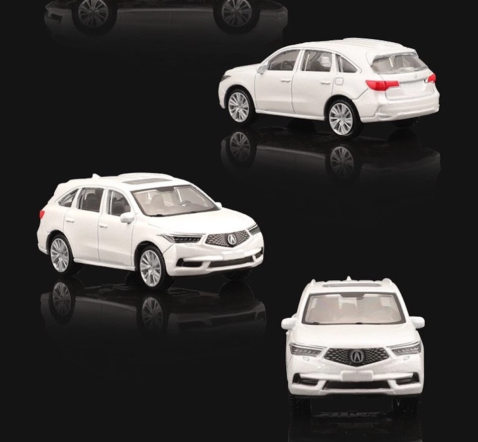 TG Bburago 1:64 Blanco Acura MDX SUV Modelo Deportivo Juguete Diecast Metal Coche BN Foto 4 de 4