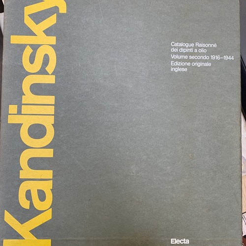 KANDINSKY - CATALOGUE RAISONNE' OF THE OIL PAINTINGS - VOL. TWO 1916-1944. - Foto 5 di 5