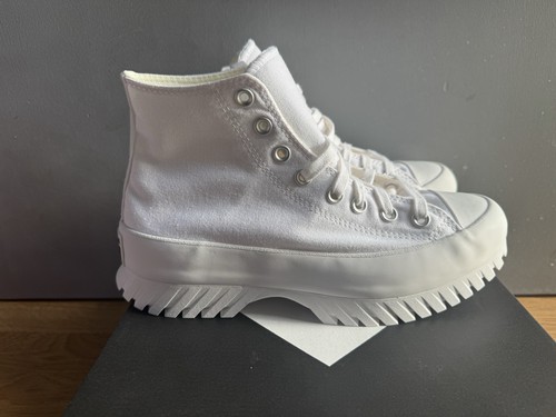 NOWE Converse CTAS Lugged Winter 2.0 Hi Boot Białe UK 8 Męskie 10 Damskie Unisex - Zdjęcie 2 z 11