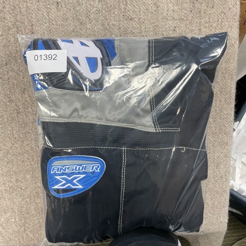 Vintage Answer Motocross VMX Racing Pants Blue 30x28 Competition NOS - Picture 10 of 10