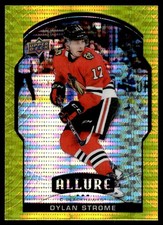 2020-21 Upper Deck Allure Yellow Taxi Dylan Strome Chicago Blackhawks #63