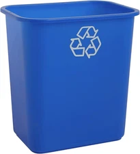 United Solutions 7 Gallon/28 Quart Efficient Recycle Wastebasket | Fits under De