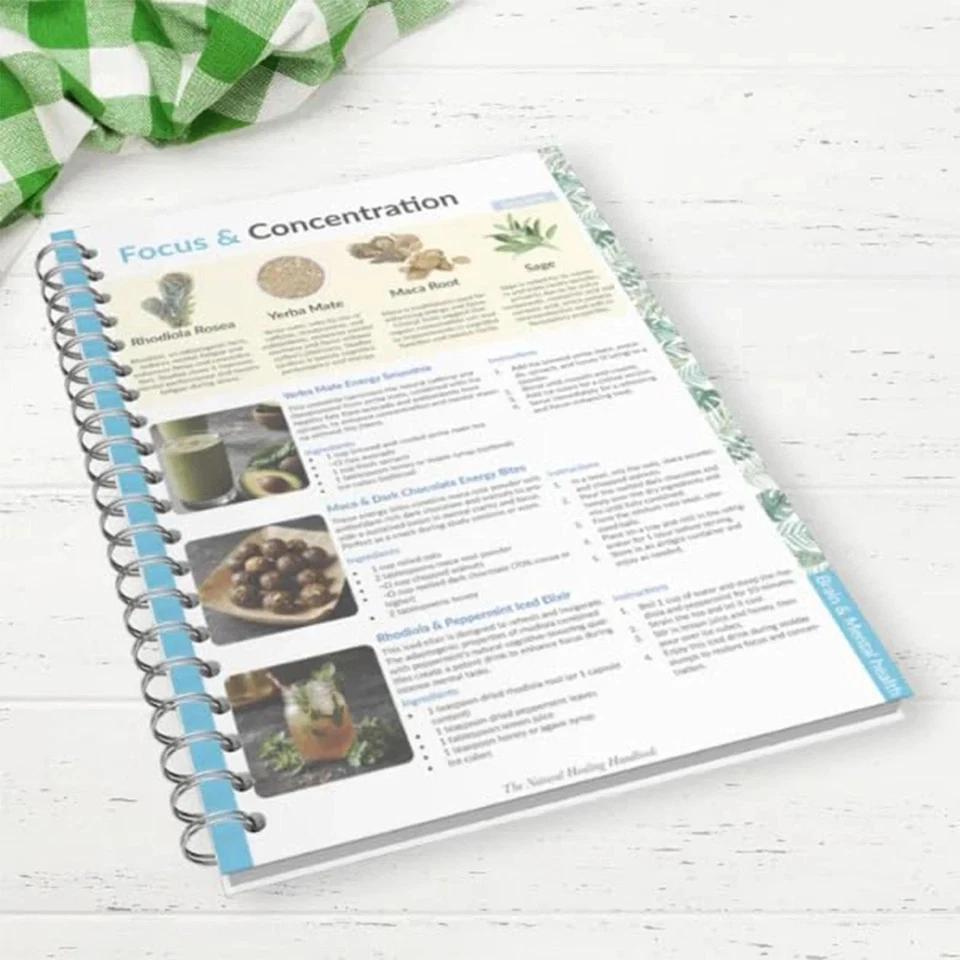 The Natural Handbook Bound For Herbal Remedies And Natural Recipes By Ancient - Image 4 of 4