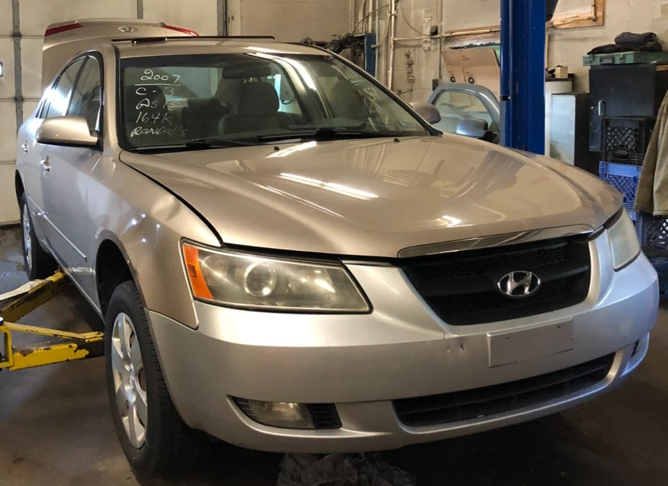 Hyundai Sonata 2007 puerta ventilación ventana cristal (pasajero trasero) 2006-2010 Foto 2 de 4