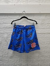 New Eric Emanuel X Matty Boy EE Basic/Core Short Blue Sz S