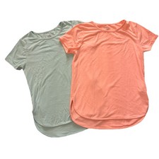 Lot Of 2 Girls Athletic Works T-Shirts Size 10/12